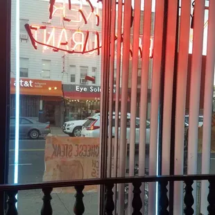 a view of the outside of the restaurant