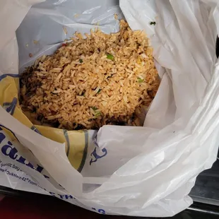 Never have I EVER trashed my food from here...today is that first!