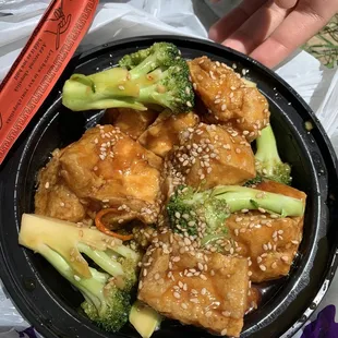 Tofu with Broccoli