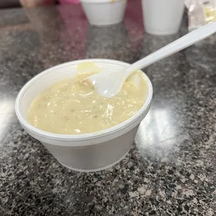 Clam chowder