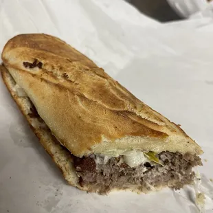 Classic Philly Cheesesteak (No subs from menu)