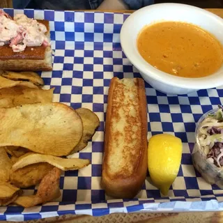 1/2 Lobster Roll and Cup of Soup