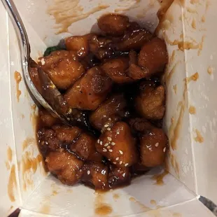 Sesame chicken