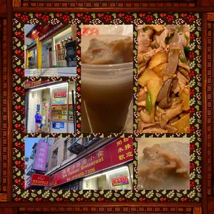 Montage of images from New Fortune Restaurant