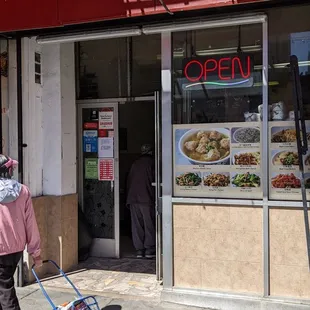 Very clean and nice place to eat alone or a group is fine too.