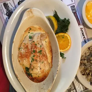 Broiled Fresh Haddock