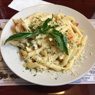 Seafood Sauté with Penne Pasta