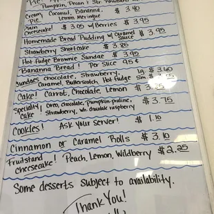 Soooo many options for a sweet tooth