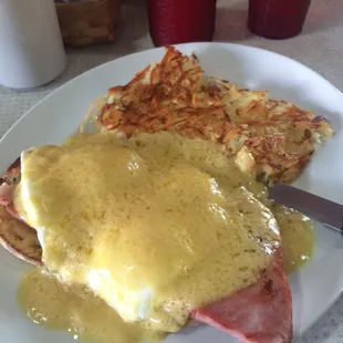 Eggs Benedict.  Soooo good!