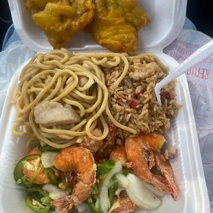 Salt and Pepper shrimp plate
