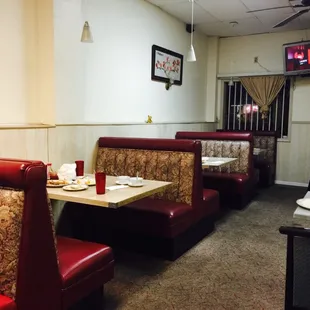 interior, sushi and sashimi