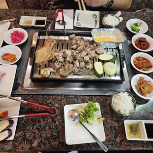 So good! All you can eat for $30, $36, or $40 depending on the choices you want. The banchan selection was great too!