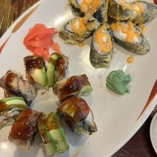 Dragon and Sunday Morning rolls