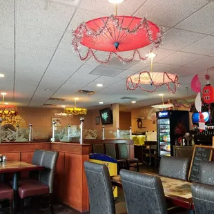 Fancy umbrella decor