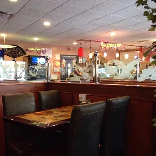 Just chilling scoping out the menu!