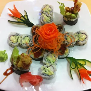 sushi and sashimi, sashimi, food, sushi