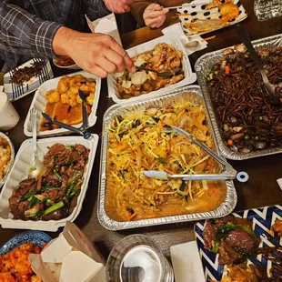 Last dinner before they close