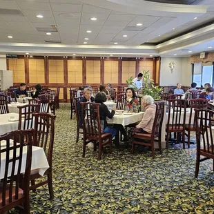 Inside dining.  They improved!!