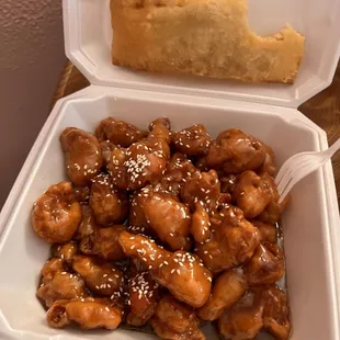 Sesame chicken