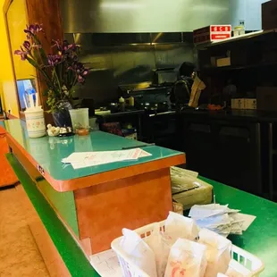 Front counter&amp; kitchen