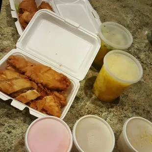 fish and chips, food