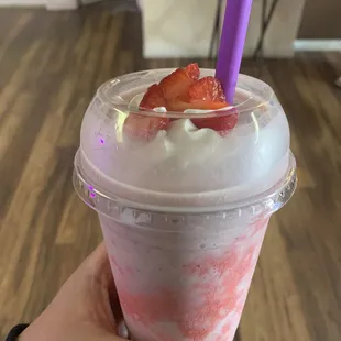 Strawberry Cheesecake shake
