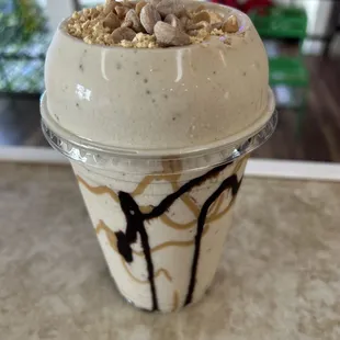White Reese's shake