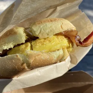 Classic Brekkie sandwich