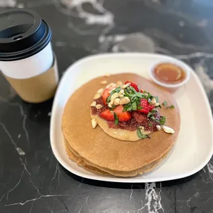 CB&amp;J pancakes ($17)