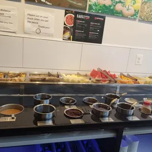 Have to order food in their menu, however, no price on their menu. Food is expensive and choices are limited. Quality is ok.