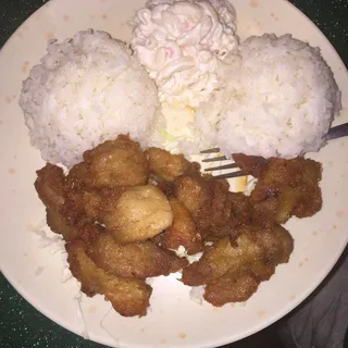 Mochiko Chicken Plate