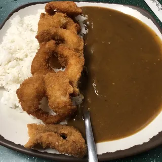Shrimp Katsu Curry Rice