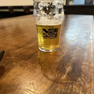 a pint of beer