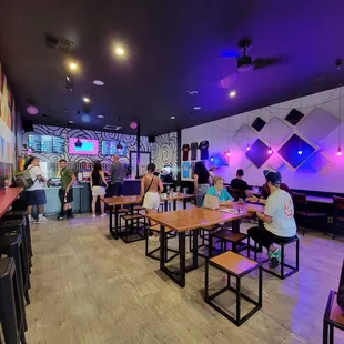 Interior tasting room at New Glory