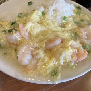 Prawns W/scrambled Egg
