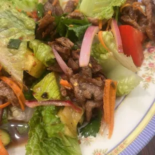Beef salad