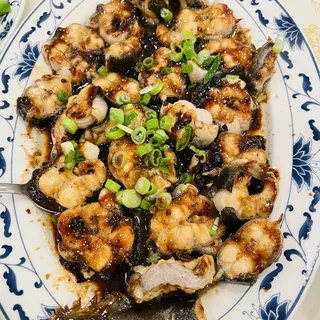 Steamed Eel with Black Bean Sauce