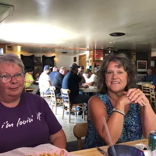 Packed added new friends to table