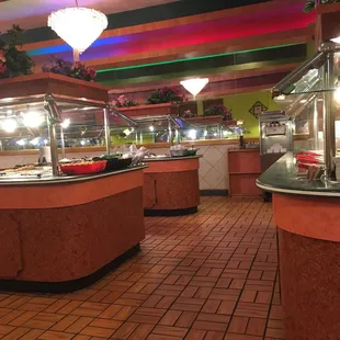 the interior of a restaurant