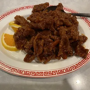 Orange Beef