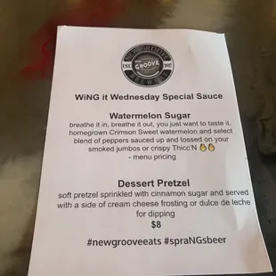 Specials