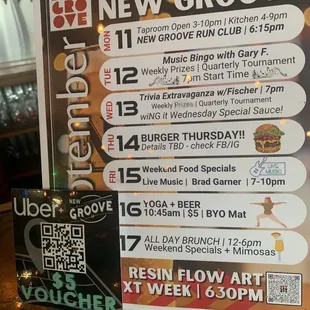 This week events