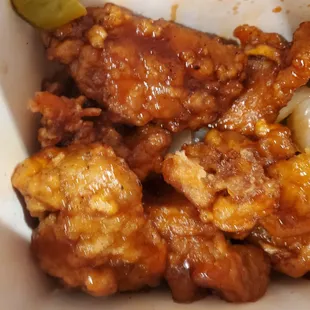 chicken wings and pickles