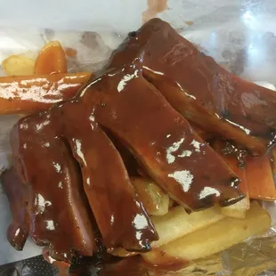 bbq ribs, food, ribs