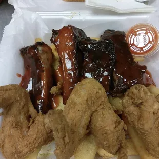 bbq ribs, food, ribs