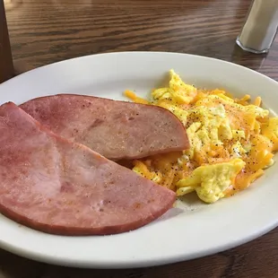 Ham and eggs!