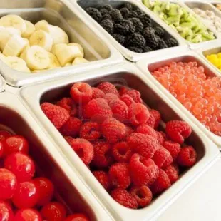 50 + toppings.  After riding the bike trails stop in for a healthy snack alternative.
Check your email on our free wifi.