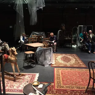 Seating is like on the stage... so cool!!!