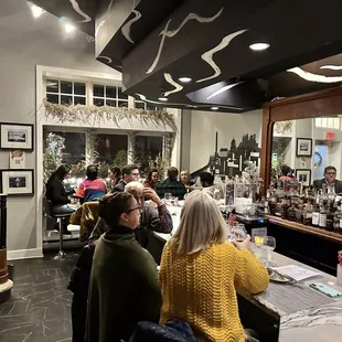 Bar area