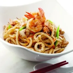 Shrimp Yaki udon